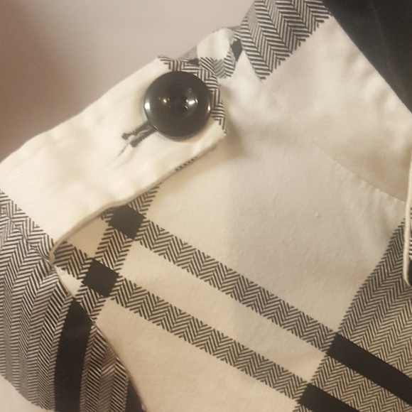 Sandro Sportswear Women's Black & White Plaid Blazer Size M - Picture 5 of 7